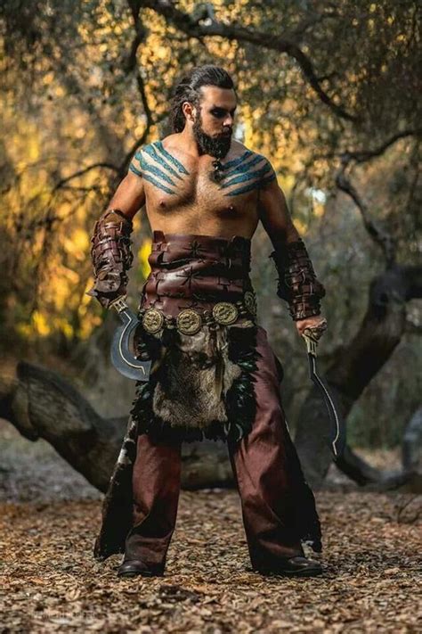 khal drogo costume|homemade khal drogo costume.